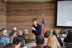 Cindy Hill. Photo by Andrew Setterholm, Pinedale Roundup.