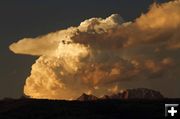 Fremont Peak thundercloud. Photo by Dave Bell.