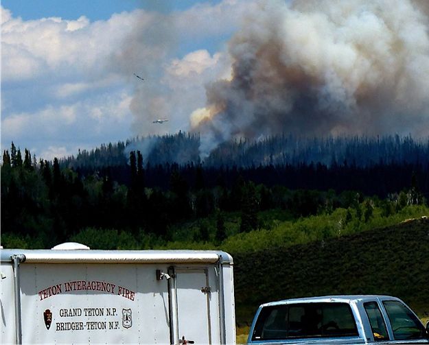 Firefighting. Photo by Paul Ellwood.