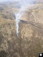 Kendal Mountain Fire . Photo by Bridger-Teton National Forest.