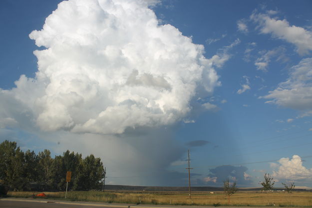 Moving east. Photo by Dawn Ballou, Pinedale Online.