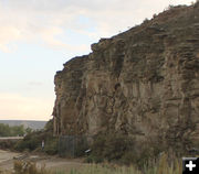 Jim Bridger marker. Photo by Dawn Ballou, Pinedale Online.