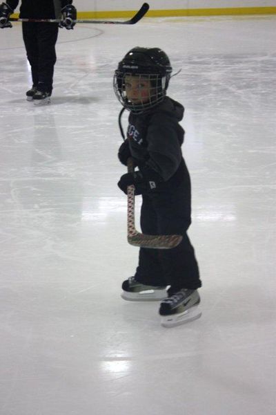 Starting young. Photo by Nan Stinson.