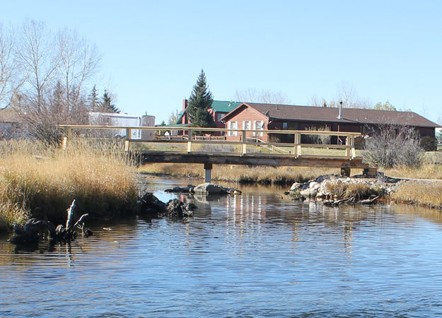 Footbridge. Photo by Dawn Ballou, Pinedale Online.