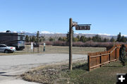 Agate Street entrance. Photo by Dawn Ballou, Pinedale Online.