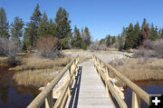 On the bridge. Photo by Dawn Ballou, Pinedale Online.