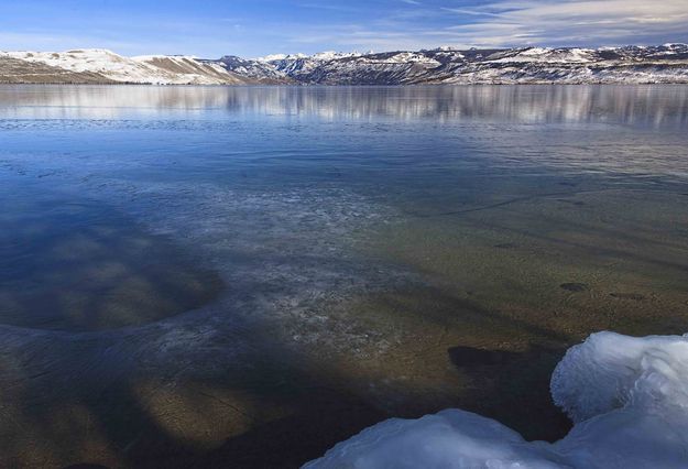 Like glass. Photo by Dave Bell.