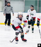 Damion Williams. Photo by Pinedale Glacier Pee Wees.