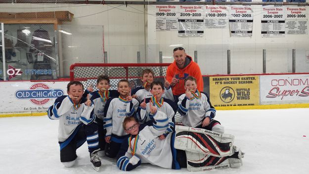 Big Sky tourney champs. Photo by Kylah Bowers.