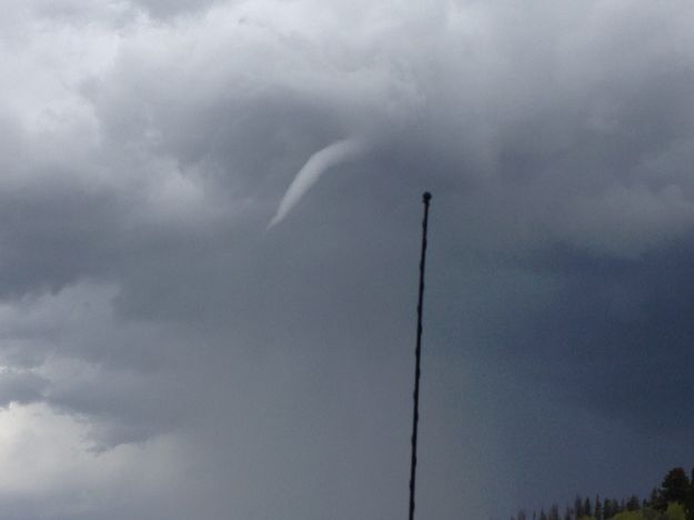 Funnel Cloud. Photo by Amy Hemenway.