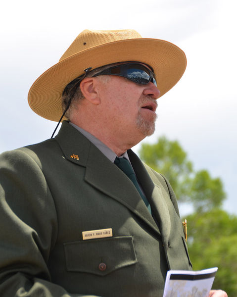 Aaron Mahr - National Park Service. Photo by Terry Allen.