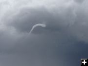 Funnel cloud. Photo by Amy Hemenway.