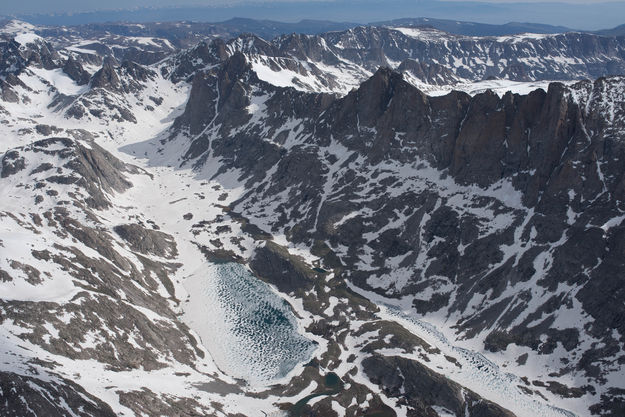 Titcomb Basin. Photo by Wyoming AeroPhoto.