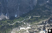 Upper New Fork Canyon. Photo by Wyoming AeroPhoto.