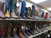 Cowboy boots. Photo by Dawn Ballou, Pinedale Online.