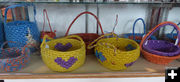 Baskets. Photo by Dawn Ballou, Pinedale Online.