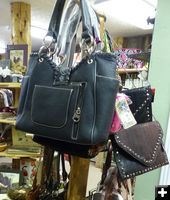 Concealed Carry Purses. Photo by Dawn Ballou, Pinedale Online.