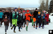 And they are off. Photo by Ellen Sheppard.