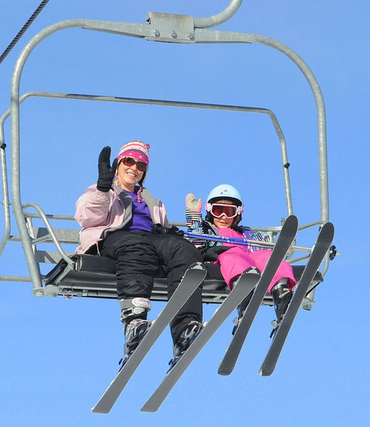 Waves from the lift. Photo by Terry Allen.