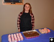 Dessert Hostess. Photo by Terry Allen.