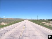 Road work delayed. Photo by Wyoming Department of Transportation.