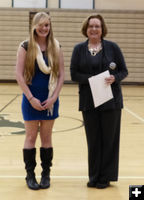 Sublette Historical Society Award. Photo by Pinedale Online.