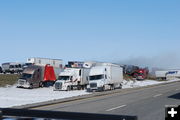 I-80 Crash in Wyoming. Photo by Wyoming Highway Patrol.