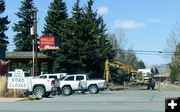 Road work. Photo by Pinedale Online.