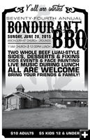 2015 Bondurant BBQ. Photo by Bondurant Community Club.