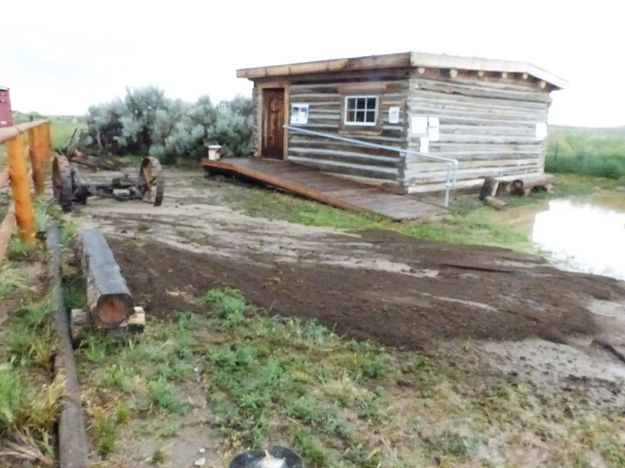 Mud flow. Photo by Dawn Ballou, Pinedale Online.