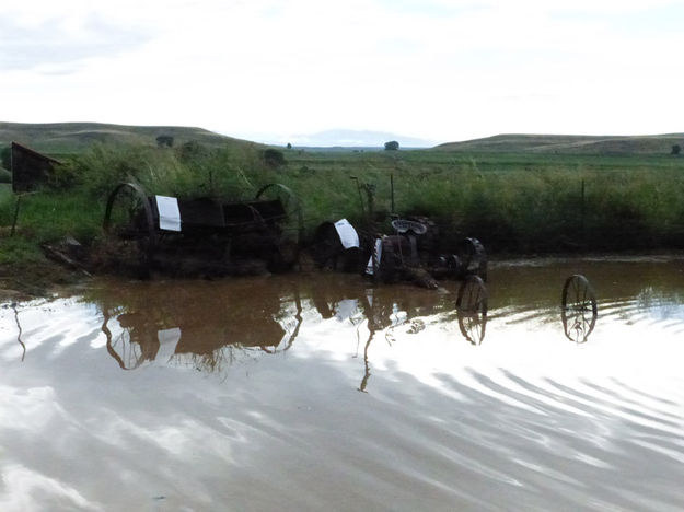 Yard equipment. Photo by Dawn Ballou, Pinedale Online.