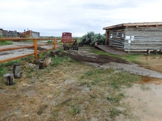 Mud flow. Photo by Dawn Ballou, Pinedale Online.