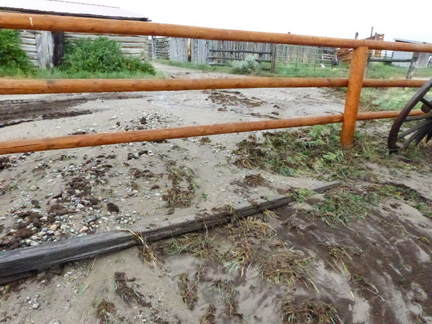 Water and mud. Photo by Dawn Ballou, Pinedale Online.