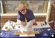 Glass blowing. Photo by Terry Allen.