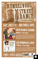 Street Dance July 11th. Photo by Pinedale Main Street.