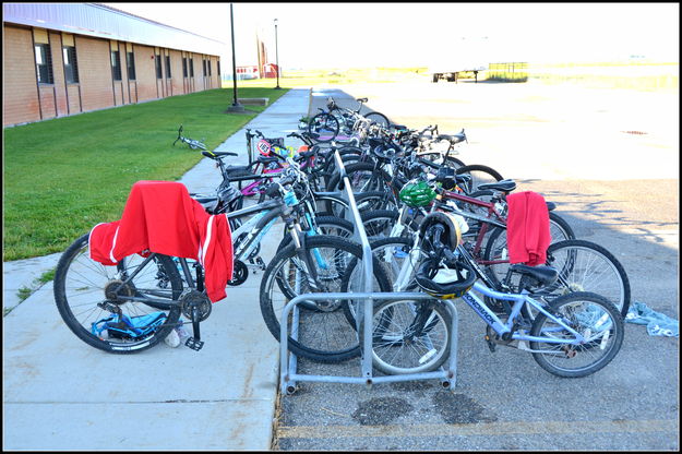 Race Bikes. Photo by Terry Allen.