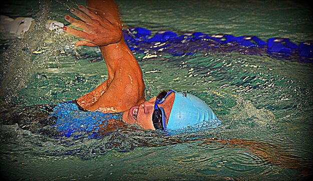 In the Pool. Photo by Terry Allen.