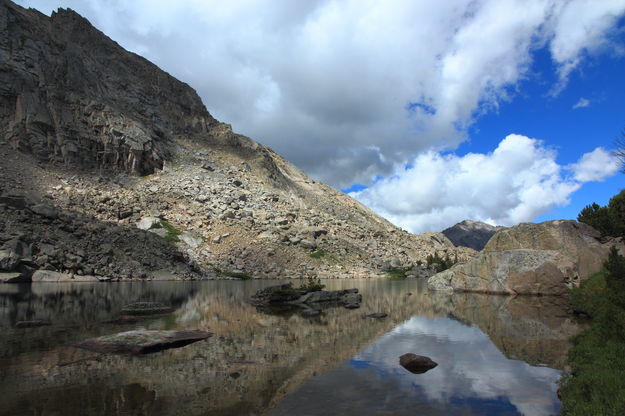 High Mountain Lake. Photo by Fred Pflughoft.