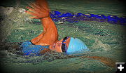 In the Pool. Photo by Terry Allen.