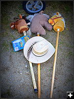 Stick Horses. Photo by Terry Allen.