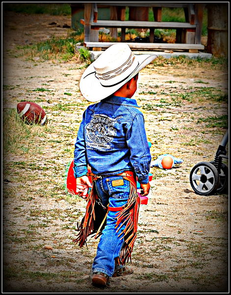 Path of the Cowboy. Photo by Terry Allen.