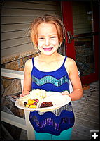 A Runner's Lunch. Photo by Terry Allen.