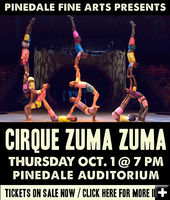 Cirque Zuma Zuma. Photo by Pinedale Fine Arts Council.