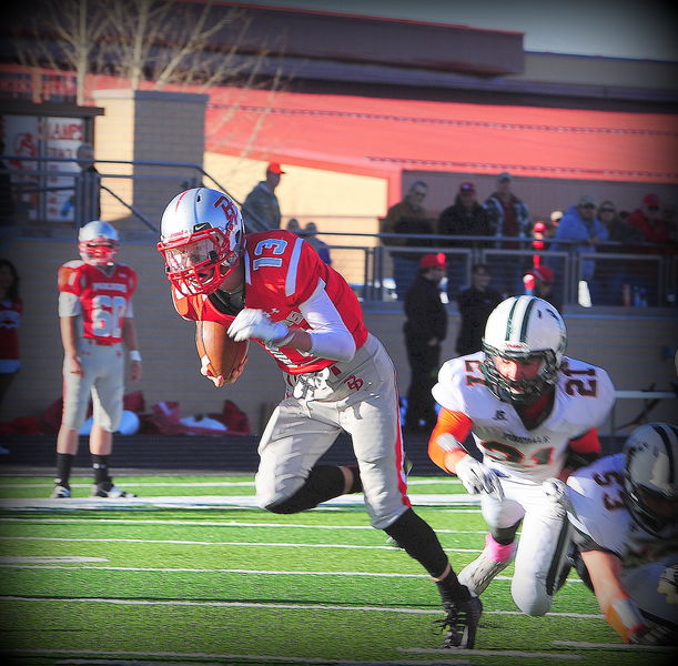 Touchdown Coming.... Photo by Terry Allen.