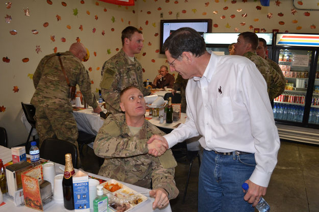 Wyoming soldiers. Photo by Senator John Barrasso.