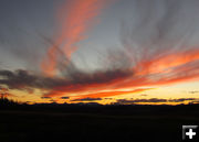 Union Pass sunset. Photo by Bruce Morrison.