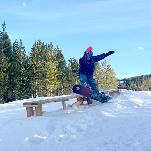 New Terrain Park. Photo by White Pine Resort.