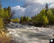 High Tide on Pine Creek. Photo by Arnie Brokling.