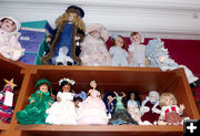 Dolls. Photo by Dawn Ballou, Pinedale Online.