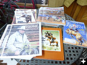 Western magazines. Photo by Dawn Ballou, Pinedale Online.